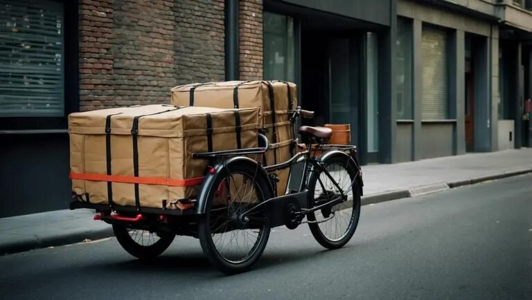 Bicicletas de carga com compartimento frontal reforçado