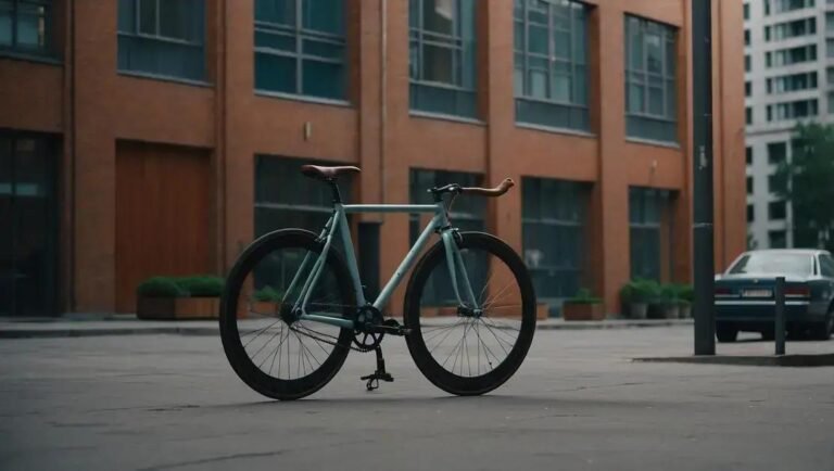 Bikes fixas minimalistas para deslocamento urbano rápido