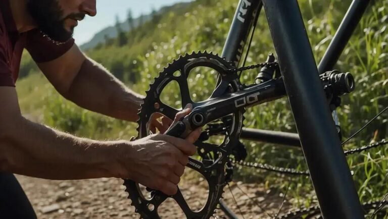 Como evitar que a corrente caia durante o pedal