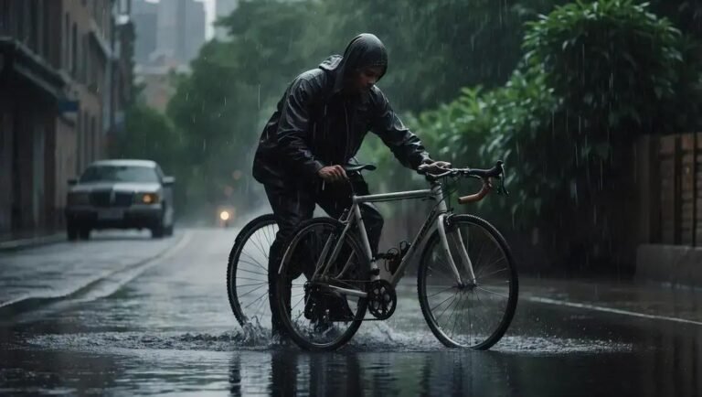Como lavar a bike depois de pedalar na chuva