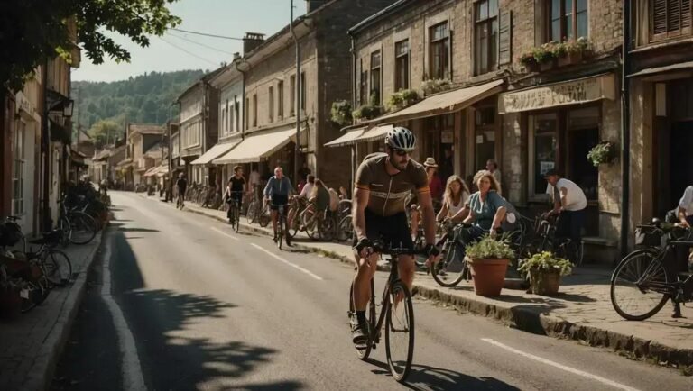 Como o ciclismo influencia o turismo em pequenas cidades