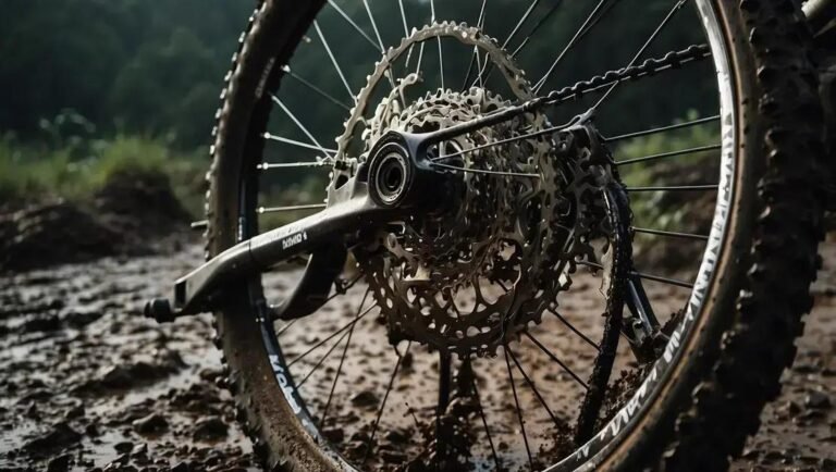 Limpeza completa da corrente após trilhas com lama