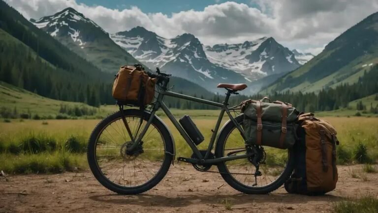 Modelos de cicloturismo equipados para longas viagens