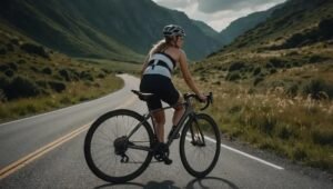 Modelos femininos de estrada com quadro leve de carbono