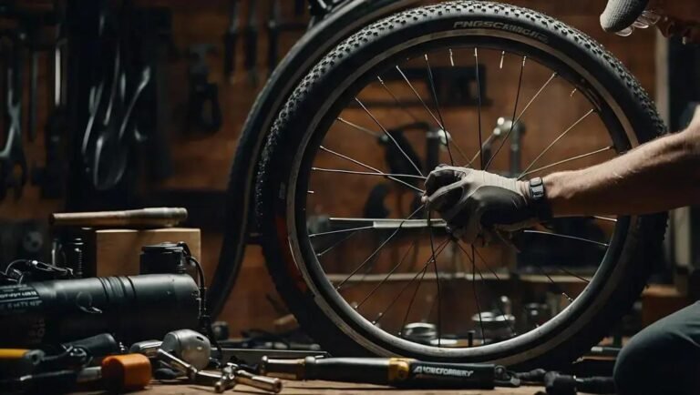 O que fazer quando o pneu fura durante o pedal