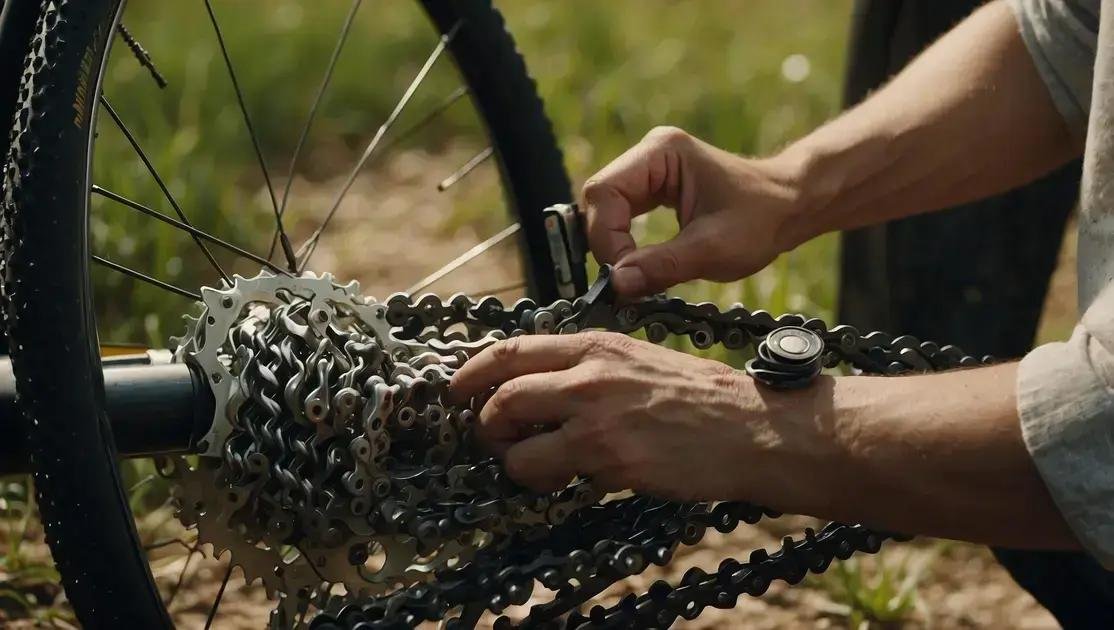 Passo a passo para trocar a corrente da bicicleta - Mundo de Bob
