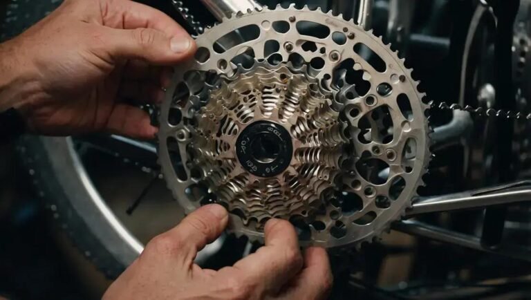 Substituição do cassete em bicicletas de 11 velocidades
