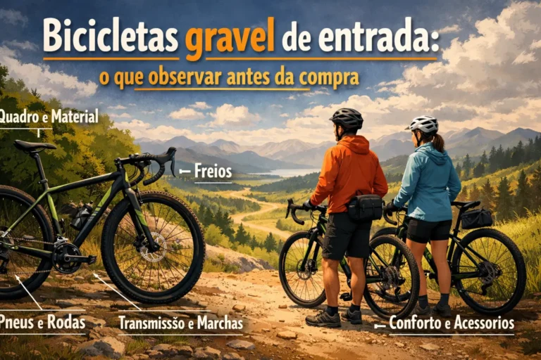 Bicicletas gravel de entrada: o que observar antes da compra