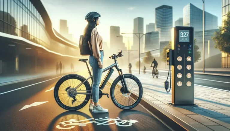 Bicicleta elétrica urbana para deslocamento diário com conforto e economia