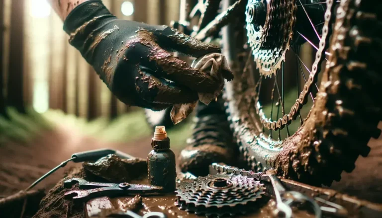 Como lubrificar corrente de bicicleta MTB após trilhas com lama pesada
